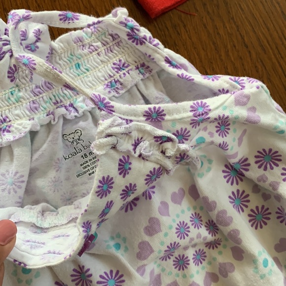 Girl 18mo-2T spring summer clothing overalls leggings shorts capri pants - Picture 4 of 17